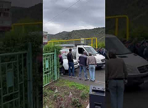 Ցուցարարները փակել են Երևան-Գորիս մայրուղին