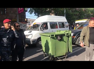 Напряженная ситуация на проспекте Баграмяна