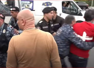 Полицейские пытались задержать Вардеваняна