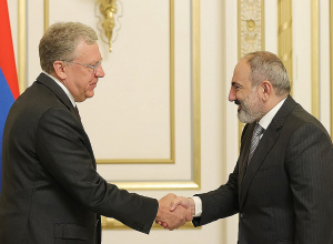 Վարչապետ Փաշինյանն ընդունել է ՌԴ Հաշվիչ պալատի նախագահ Ալեքսեյ Կուդրինին