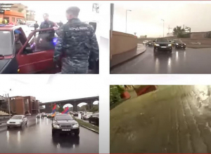 Напряжённая ситуация: полиция задерживает участников акции