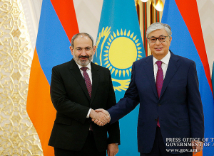 Пашинян направил поздравительное послание президенту Казахстана по случаю дня рождения