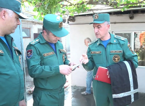 Пожар на улице Севана