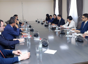 Замминистра иностранных дел РА принял прибывшую из Италии парламентскую делегацию