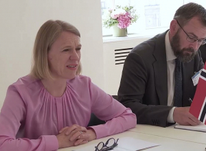 Հայաստանի և Նորվեգիայի ԱԳ նախարարների հանդիպումը