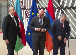 Բրյուսելում տեղի է ունենում Նիկոլ Փաշինյանի, Շառլ Միշելի և Իլհամ Ալիևի եռակողմ հանդիպումը