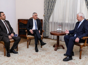 Мгер Григорян принял личного представителя Действующего председателя ОБСЕ Анджея Каспршика