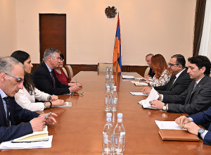 Министр финансов провёл обсуждение с директором офиса АБР Паоло Спантигати