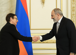 Никол Пашинян принял посла Франции Анн Луйо