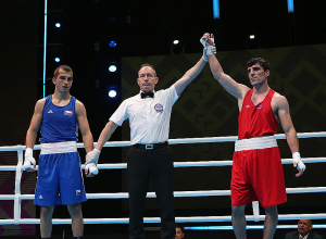 ЧЕ по боксу: Оганес Бачков первым завоевал медаль Армении
