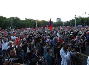 Ընդդիմության հանրահավաքը Ֆրանսիայի հրապարակում ․ Ուղիղ