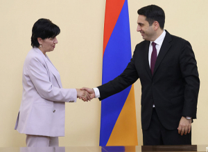 Ալեն Սիմոնյանն ընդունել է Արցախի պատվիրակությանը