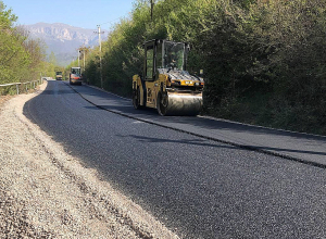 Հիմնանորոգվում է Ճամբարակի ավտոճանապարհի 11 կմ հատվածը
