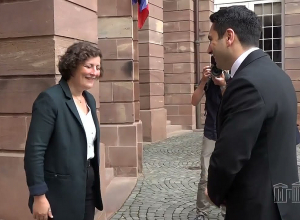 Ալեն Սիմոնյանը հանդիպել է Ստրասբուրգի քաղաքապետ Ժաննա Բարսեղյանին