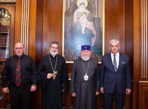 Католикос Всех Армян принял новоизбранного предстоятеля армянской епархии Ирака