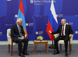 Հայ ժողովուրդը գնահատում է Ձեր ջանքերն ուղղված ԼՂ հակամարտության կարգավորմանը. Խաչատուրյանը՝ Պուտինին