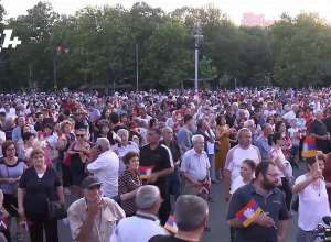 Ընդդիմության հանրահավաքը  Ֆրանսիայի հրապարակում․Ուղիղ