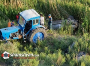 Ավտովթար՝ Արարատում, պայմանագրային զինծառայող վարորդը տեղում մահացել է, կինն ու 2 անաչափահաս երեխաները՝ հոսպիտալացվել են
