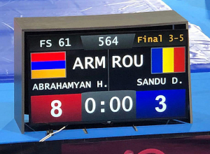 Հայկ Աբրահամյանը` ըմբշամարտի Եվրոպայի ԵԱ բրոնզե մեդալակիր