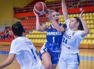 Հայաստանի բասկետբոլի կանանց Մ-20 հավաքականը պարտվեց Իսրայելին