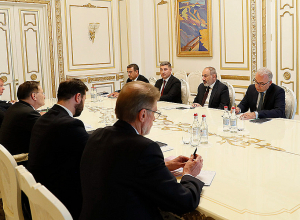 Никол Пашинян принял генерального директора корпорации «Росатом» Алексея Лихачева