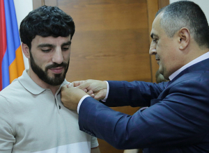 Հովհաննես Բաչկովին շնորհվել է ՀՀ սպորտի վաստակավոր վարպետի կոչում