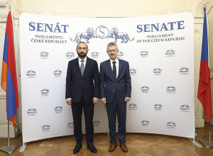 Արարատ Միրզոյանի հանդիպումը Չեխիայի Սենատի նախագահի հետ քննարկել է իրավիճակը Հարավային Կովկասում