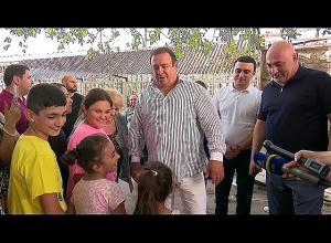 Գագիկ Ծառուկյանի շրջայցը Աբովյան քաղաքում