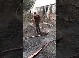 Բերդավանում 3 վագոն-տնակ է այրվել