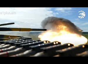 Ռուսստանի ԶՈՒ ներկայացուցիչները ներկայացնում են կանոնները.  նրանց 2 տանկ սկսում է հրաձգությունը