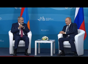 Նիկոլ Փաշինյանը հանդիպում է ունեցել Վլադիմիր Պուտինի հետ