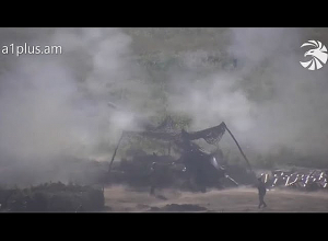 Թիրախների ուղղությամբ արձակվում են զանգվածային հրթիռահրետանային և օդային հարվածներ. զորավարժություն