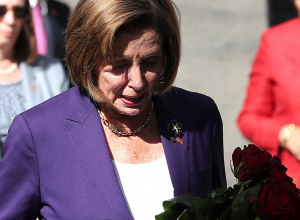 Delegation by Nancy Pelosi Accompanied by Alen Simonyan Visits Tsitsernakaberd Memorial Complex