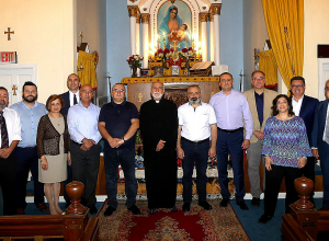 Министр иностранных дел Арцаха Давид Бабаян посетил армянские церкви Вашингтона