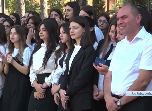 Երդման արարողություն Արցախի մայր բուհում