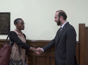 Встреча главы МИД РА Арарата Мирзояна с председателем Международной кризисной группы