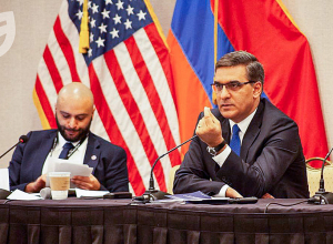 Арман Татоян на конференции в США представил доказательства военных преступлений Азербайджана