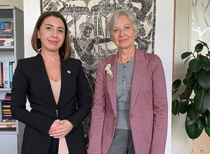 Քրիստիննե Գրիգորյանը հանդիպել է ԵԽ Վենետիկի հանձնաժողովի նախագահ Կլեր Բազի Մալորիի հետ