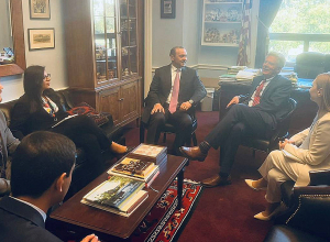 Секретарь СБ Армении провёл встречу с Фрэнком Палоне