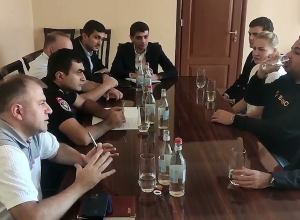 Встреча в Главном управлении криминальной полиции