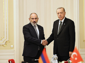 Проходит встреча Никола Пашиняна и президента Турции Реджепа Тайипа Эрдогана