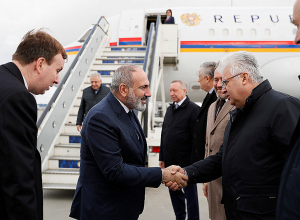 Премьер-министр прибыл в Санкт-Петербург