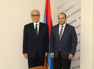 Նարեկ Մկրտչյանը հանդիպում է ունեցել Ճապոնիայի  դեսպան Մասանորի Ֆուկուշիմայի հետ