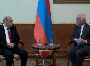 Նախագահ Խաչատուրյանն ընդունել է Հայաստանում Եգիպտոսի  դեսպան Բահա էլ Դեսուկիին