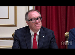 Ալեն Սիմոնյանը հանդիպել է շվեյցարացի գործընկերներին