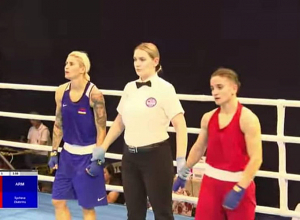 Հայաստանի կին բռնցքամարտիկը հաղթել է Վրաստանի ներկայացուցչին