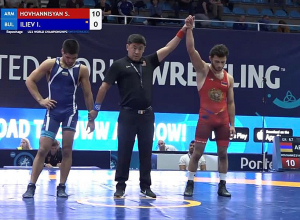 Սահակ Հովհաննիսյանը կպայքարի բրոնզե մեդալի համար․ ըմբշամարտի Մ23 ԱԱ