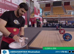 Մնացական Աբրահամյանը 3-րդն է ծանրամարտի Եվրոպայի Մ-20 առաջնությունում