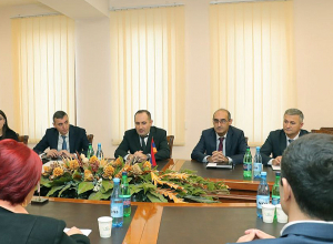 Делегация Департамента социальных дел и психологического обеспечения МО Грузии посетила МО