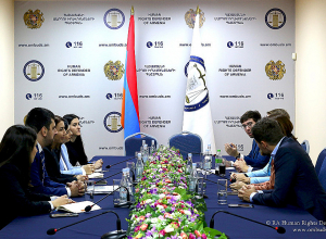 На встрече с молодыми делегатами ПА ОБСЕ Омбудсмен затронула проблему армянских военнопленных